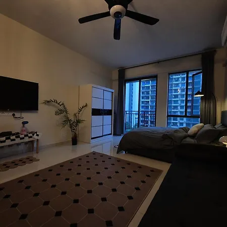 Central Park Cozy Garden View Studio For 3 Pax Johor Bahru Exterior photo