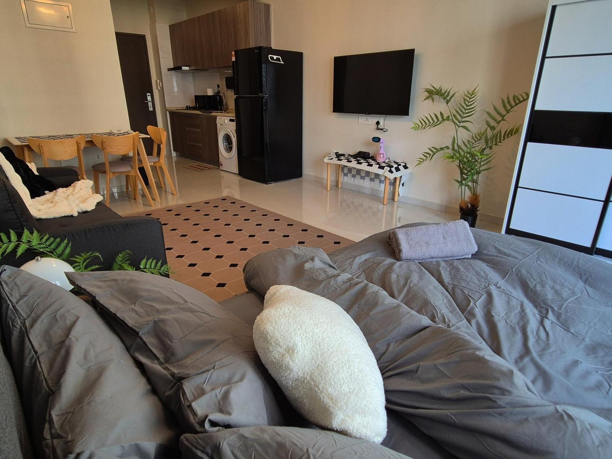 Apartment Park Cozy Garden View For 3 Pax *