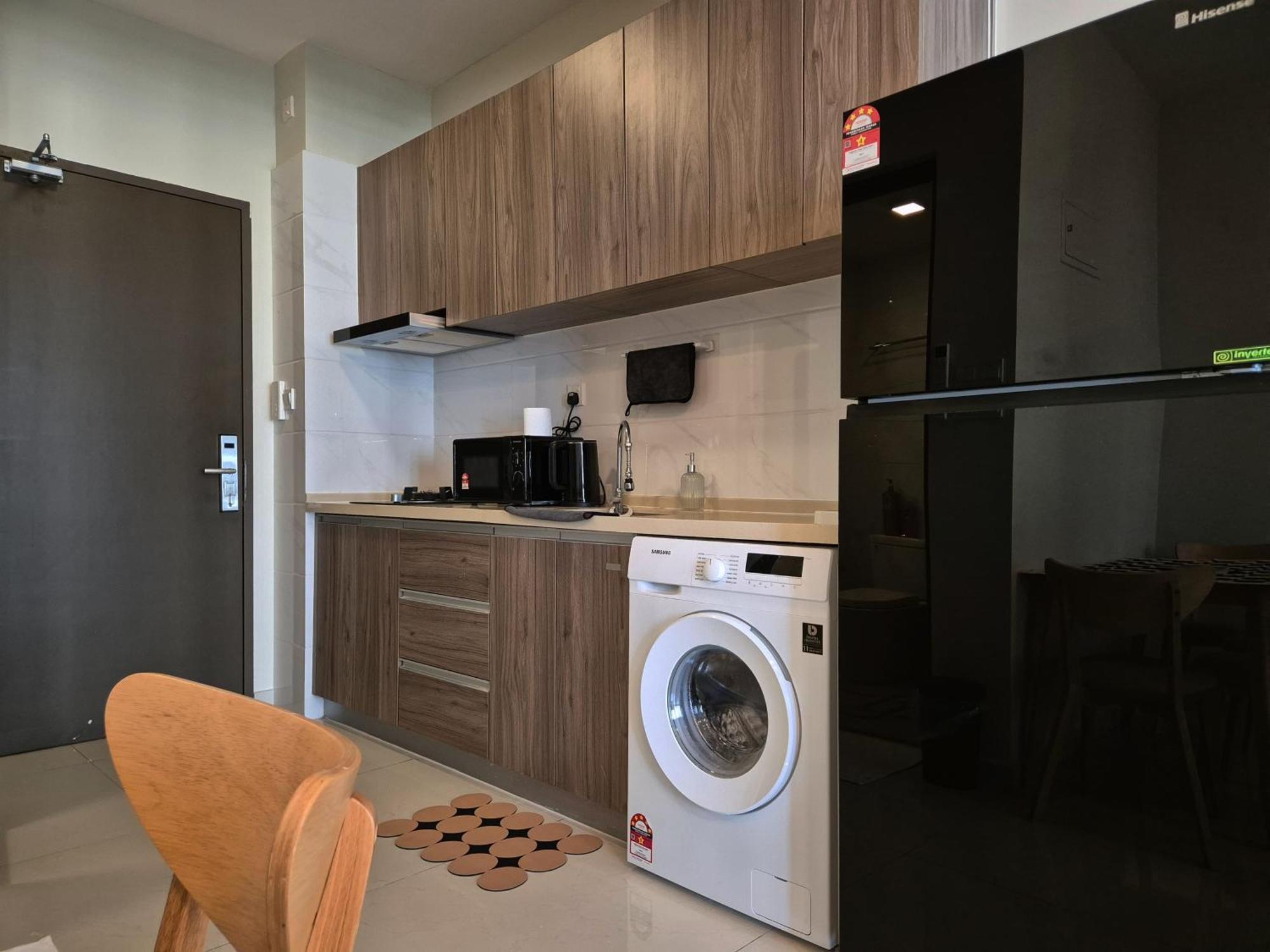 Apartment Park Cozy Garden View For 3 Pax *