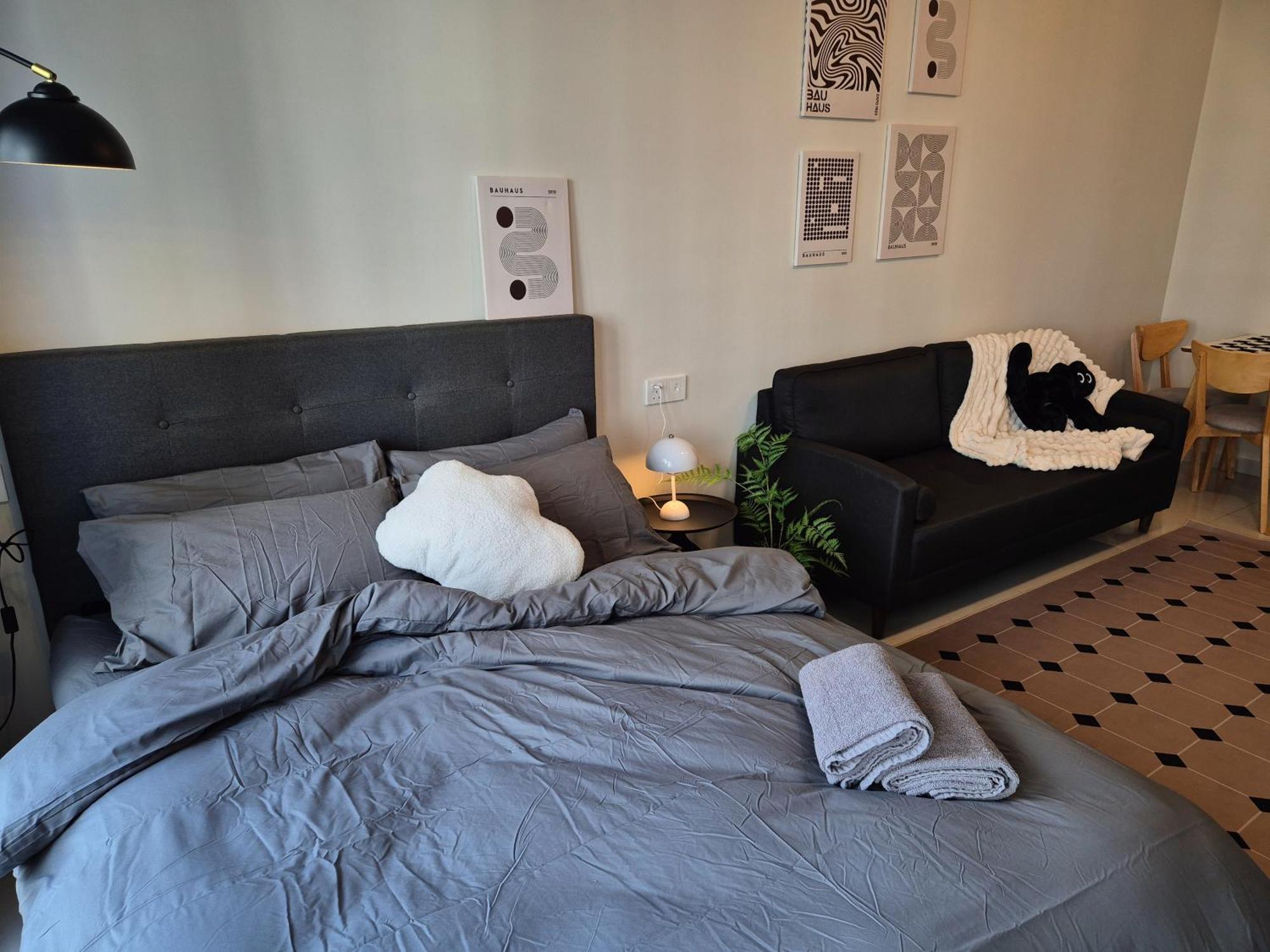 Apartment Park Cozy Garden View For 3 Pax