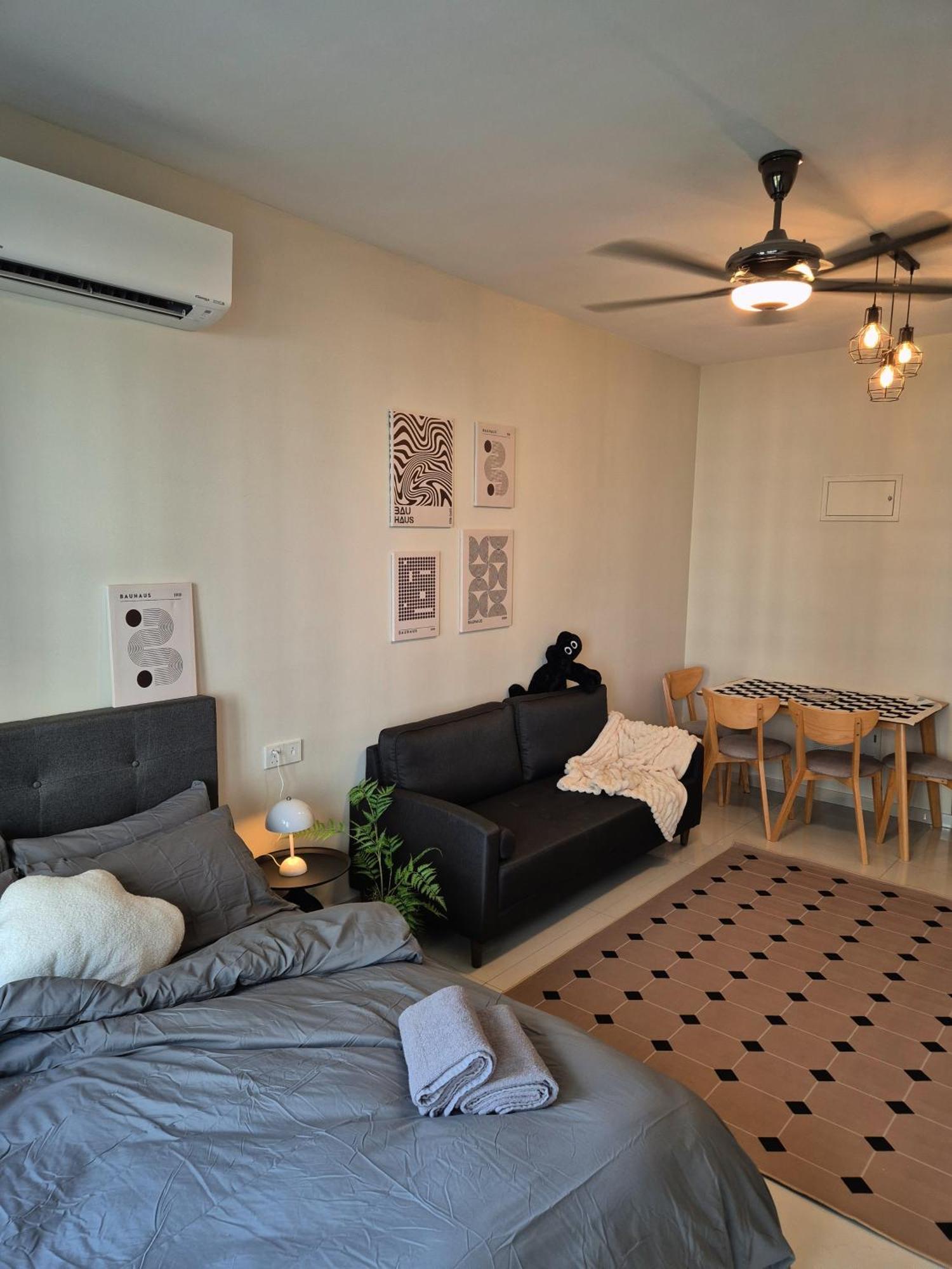 Apartment Park Cozy Garden View For 3 Pax *
